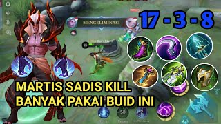 INI DIA BUILD MARTIS UNTUK KILL BANYAK [upl. by Jehias]