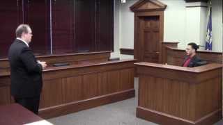 Direct Examination DemonstrationLouisiana State University Law Center Trial Advocacy [upl. by Trinidad]