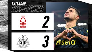 Nottingham Forest 2 Newcastle United 3  EXTENDED Premier League Highlights [upl. by Eenahs201]