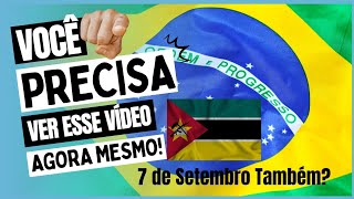 BRASIL e MOÇAMBIQUE FERIADO COMUM brasil moçambique africabrasil historia 7desetembro [upl. by Edwine938]