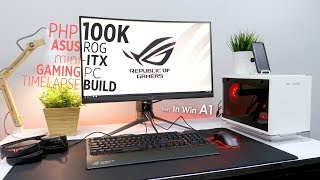 Php100k ASUS ROG miniITX Gaming PC Time Lapse Build ft In Win A1 [upl. by Aggy]