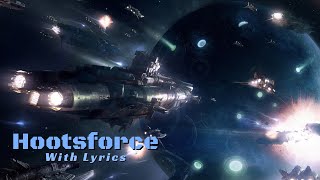 GLORYHAMMER  Hootsforce  With Lyrics [upl. by Nedyarb]