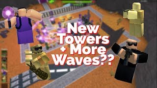 New Towers and Two New Waves  TOWER BATTLES UPDATE [upl. by Ledoux]