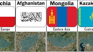 Landlocked Countries in The World [upl. by Fita334]