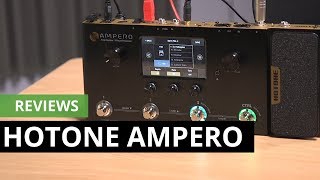 Review de Hotone Ampero multiefectos compacto con pantalla táctil [upl. by Sair]