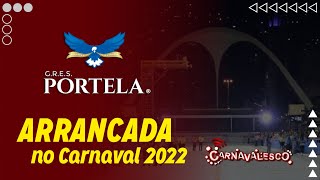 PORTELA 2022  LARGADA DO DESFILE [upl. by Hewet]