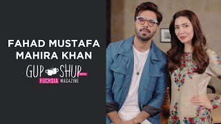 Fahad Mustafa amp Mahira Khan  Exclusive Interview  Quaid e Azam Zindabad  Gup Shup with FUCHSIA [upl. by Sirraj]