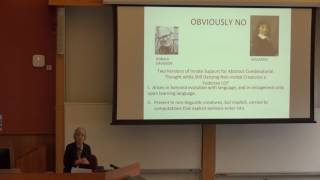 Susan Carey The Ontogenetic Origin of Combinatorial Thought [upl. by Kcirddor935]