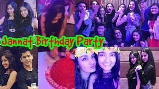 Jannat Zubair Birthday Party Full Video 2017 With AnushkaAvneetAshnoorRitsBhaveshAvishek [upl. by Hnahc975]