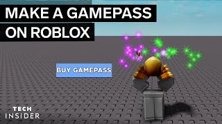 How To Make A Game Pass On Roblox  Tech Insider [upl. by Neelyk545]