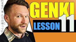 【N5】Genki 1 Lesson 11 Grammar Made Clear  I WANT TO in Japanese [upl. by Hornstein605]