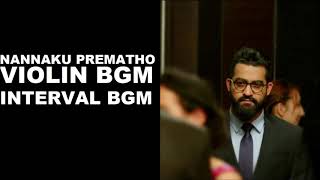 Nannaku Prematho Violin BGM II Interval BGM II Telugu BGMS BackgroundMusic [upl. by Fezoj]