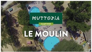 Camping Huttopia Le Moulin  Visite virtuelle en Ardèche [upl. by Fasa]