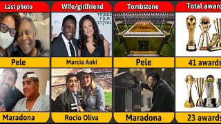 Comparison Pele VS Maradona [upl. by Romaine]