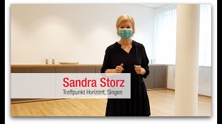 Caritas Singen Hegau CoronaKampagne Sandra Storz Treffpunkt Horizont Singen [upl. by Iduj]