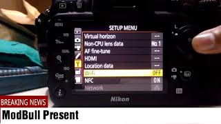 Nikon D7200 wifi cant work with any device [upl. by Olecram246]