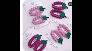 crochet design hand made different style ka beautiful different hairpin design 2024 [upl. by Dolores]