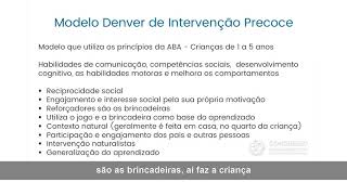 Modelo Denver de Intervenção Precoce [upl. by Ardnuasac]