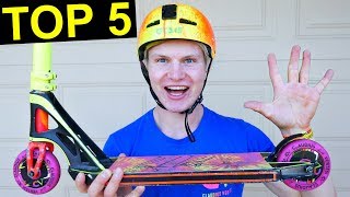 LEARNING 10 EASY INTERMEDIATE SCOOTER TRICKS IN 30 MINUTES [upl. by Chapland526]