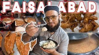 Exploring Winters Night Food in Faisalabad  Fried Fish Ice Cream Batair Soup [upl. by Midan]