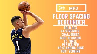 BEST 610 FLOOR SPACING REBOUNDER BUILD ON NBA 2K24 NEXT GEN [upl. by Thatcher]