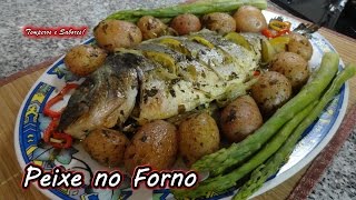 Peixe Dourada no Forno [upl. by Anatola953]