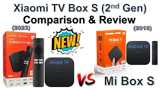 Xiaomi TV Box S 2nd Gen vs Mi Box S Comparison and Review [upl. by Karilynn]