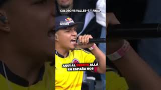 Batalla de RAP  COLOSO vs VALLEST FINAL 🔥 RedBull Nacional Colombia [upl. by Joyan]