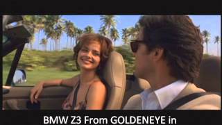 BMW Z3 GOLDENEYE James Bond Museum Nybro Sweden [upl. by Ahsuat]