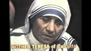 Fr James Lloyd interviews Mother Teresa and Malcolm Muggeridge [upl. by Ardnuhs]