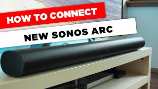 How To Connect Sonos ARC [upl. by Grinnell]