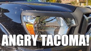 Give Your Toyota Tacoma Some Attitude with Custom Eyelids [upl. by Enaz]