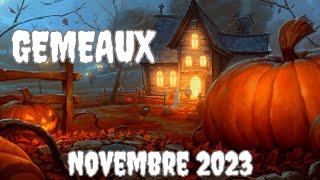 ♊GÉMEAUX NOVEMBRE 2023♊Magnifique renouveau dans votre vie amoureuse [upl. by Nwahsar]