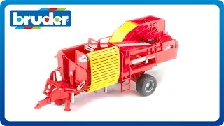 Bruder Toys Grimme Potato Digger 02130 [upl. by Bonilla223]