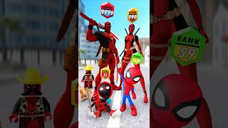 Thanos Did You Just Bully My Deadpool Baby Part 5 gta spiderman funnyvideo homemaranha [upl. by Littell]