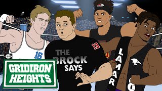 NFL Playoffs Go WWE  Gridiron Heights  S8 E18 [upl. by Elleirua]