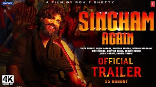 Singham Again  Official Trailer  Ajay Arjun K Akshay Deepika Ranveer  Rohit Shetty FanMade [upl. by Painter]