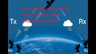 Satellite Rain Attenuation Model Tropospheric and Ionospheric Effects [upl. by Darren]