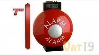 Fire Bell Alarm Clock [upl. by Laamak]