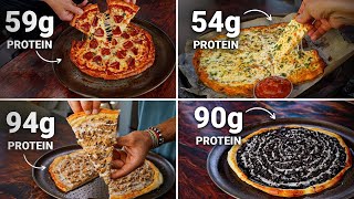 25 LowCalorie High Protein Pizza Recipes [upl. by Acinoed]