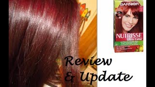 Garnier Nutrisse Light Intense Auburn Review amp Update [upl. by Norine]