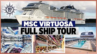 MSC Cruises  MSC Virtuosa FULL Ship Tour 2023 [upl. by Nenad]