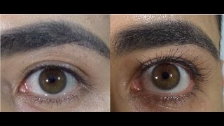 maquillaje de pestañas súper natural para hombre [upl. by Eugenia]