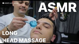 ASMR MASSAGE Like A Space Travel  Long Asmr Head Massage [upl. by Efeek68]