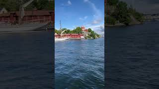 Djurgården ferry from Slussen Stockholm sweden shorts stockholm [upl. by Allac192]