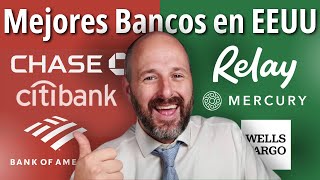 Los 5 Mejores Bancos Estadounidenses Para No Residentes [upl. by Ysdnyl]