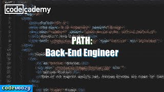 BackEnd Engineer Career Path  Codecademy [upl. by Benton169]