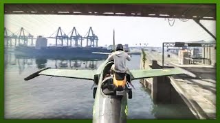 GTA 5 Stunts  INSANE Bike  Plane Stunt  Top 5 Stunts  GTA V Online Stunts [upl. by Idarb]