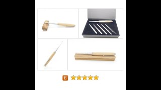 Crochet Hook Set Handmade Interchangeable Crochet Hook Set [upl. by Anhpad]