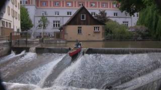 Mit dem Kanu durch Esslingen [upl. by Natrav]